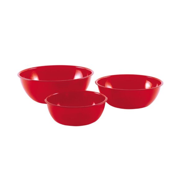 Polycarbonate salad bowl.
