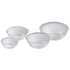 Polycarbonate salad bowl.