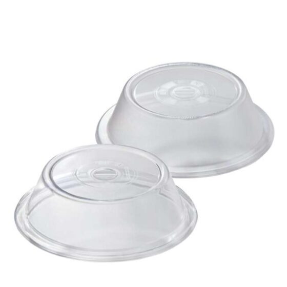 Plate cover bell in polycarbonate diam 250mm.