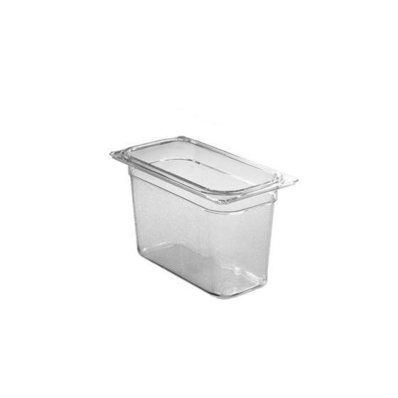 Bac GN 1/9 en polycarbonate