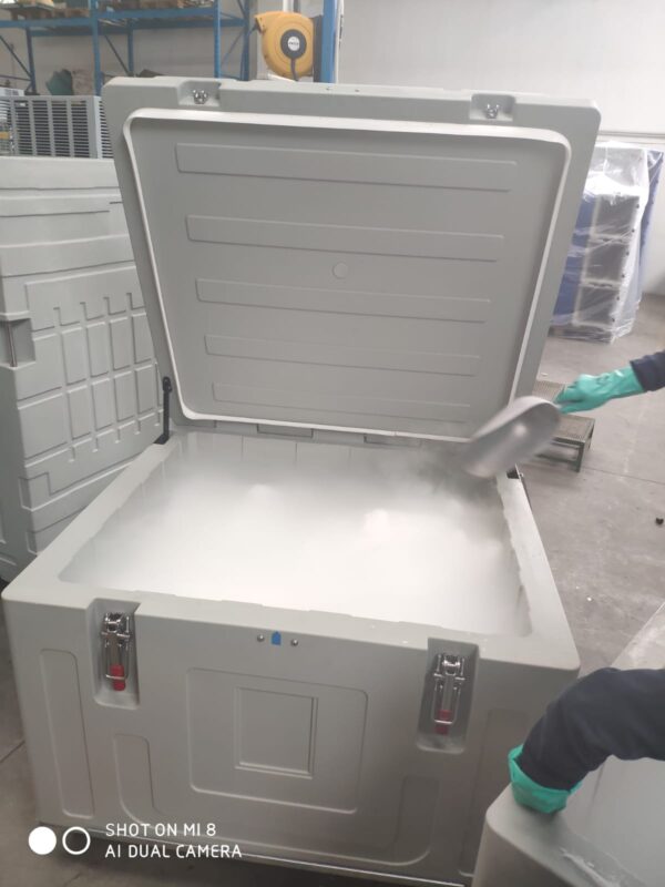 DRICY 360 insulated container for ultra-low temperatures