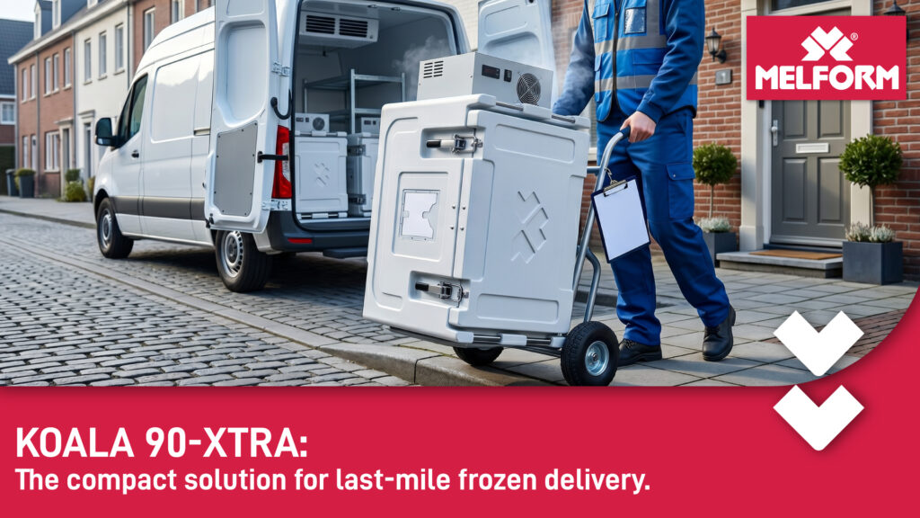 KOALA 90 XTRA: The compact solution for last-mile frozen delivery.
